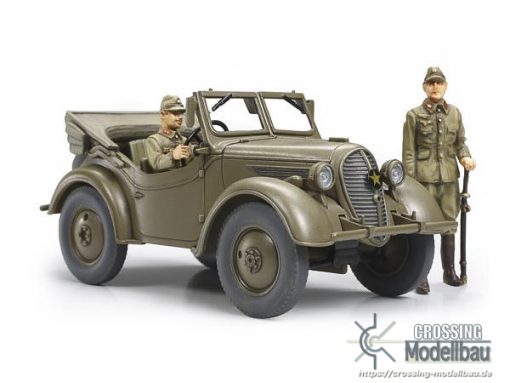 Tamiya 1:48 scale Kawasaki Ki-61-Id HIEN (TONY) & 4x4 Light Vehicle Kurogane SET - Image 3