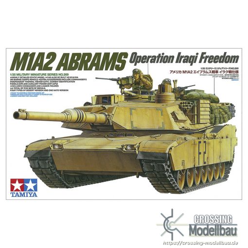 Tamiya 1:35 scale US Main Battle Tank M1A2 ABRAMS Operation Iraqi Freedom