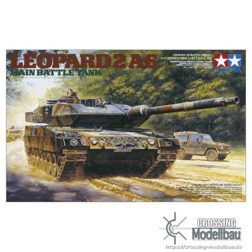 Tamiya 1:35 scale Leopard 2 A6 Main Battle Tank