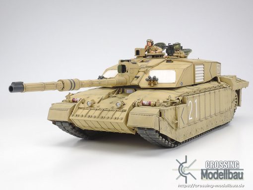 Tamiya 1:35 scale British Main Battle Tank CHALLENGER 2 (DESERTISED) Iraq War Specification - Image 2