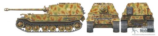 Tamiya 1:35 scale German Heavy Tank Destoryer ELEFANT - Image 11