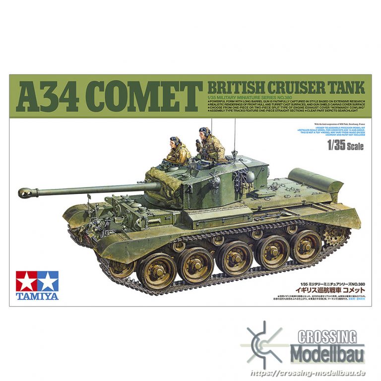 Tamiya 1:35 scale British Cruiser Tank A34 COMET