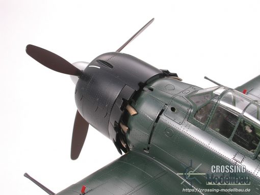 Tamiya 1:32 scale Mitsubishi A6M5 ZERO FIGHTER Model 52 (ZEKE) - Image 13