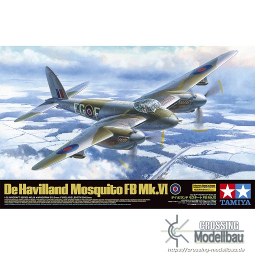 Tamiya 1:32 scale de Havilland Mosquito FB Mk.VI