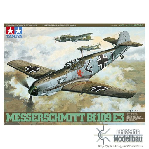 Tamiya 1:48 scale Messerschmitt Bf109 E-3