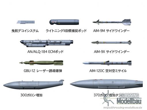 Tamiya 1:48 scale Lockheed Martin F-16C [Block 25/32] Fighting Falcon U.S. Air National Guard - Image 10