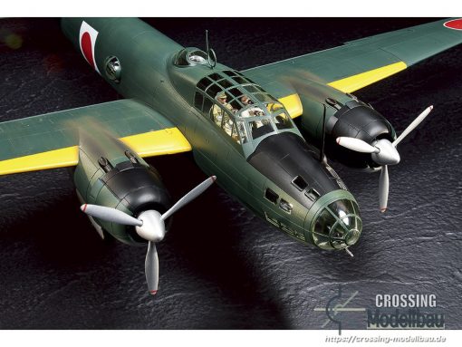 Tamiya 1:48 scale Mitsubishi G4M1 MODEL 11 - ADMIRAL YAMAMOTO Transport (w/17 FIGURES) - Image 5