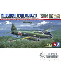 Tamiya 1:48 scale Mitsubishi G4M1 MODEL 11 - ADMIRAL YAMAMOTO Transport (w/17 FIGURES)