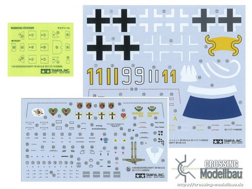 Tamiya 1:48 scale Messerschmitt Bf109 G-6 - Image 13
