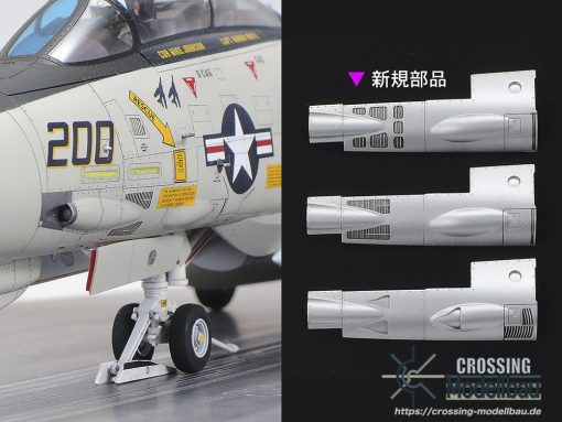 Tamiya 1:48 scale Grumman F-14A TOMCAT (Late Model) Carrier LAUNCH SET - Image 16