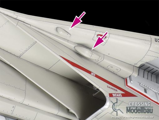 Tamiya 1:48 scale Grumman F-14A TOMCAT (Late Model) Carrier LAUNCH SET - Image 17