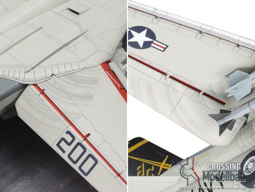 Tamiya 1:48 scale Grumman F-14A TOMCAT (Late Model) Carrier LAUNCH SET - Image 8
