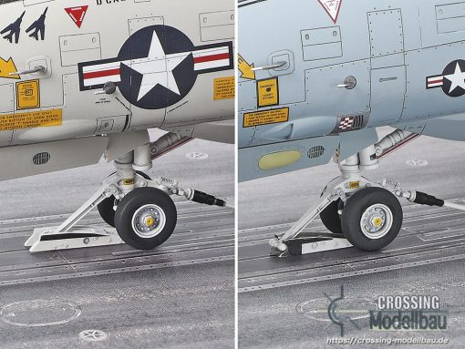 Tamiya 1:48 scale Grumman F-14A TOMCAT (Late Model) Carrier LAUNCH SET - Image 11
