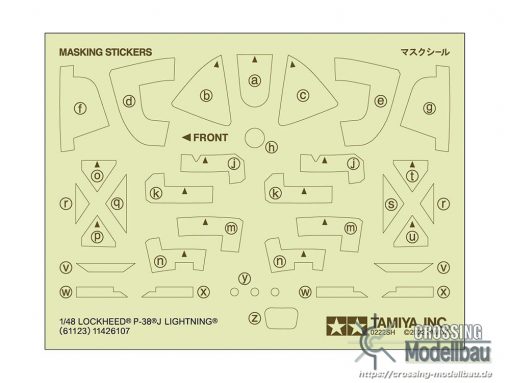 Tamiya 1:48 scale Lockheed P-38J Lightning - Image 18