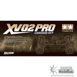 Tamiya 1:10 scale RC 4WD High Performance Racing Car XV-02 Pro Chassis Kit