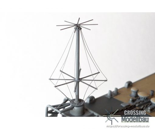 Tamiya 1:350 scale US Battleship BB-62 New Jersey (w/Detail Up Parts) - Image 3