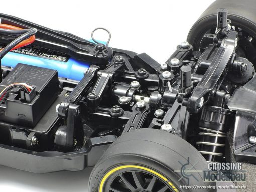 Tamiya OP.1574 TT-02 aluminum racing steer set - Image 2
