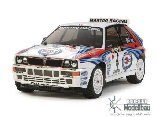 Tamiya 1:10 scale RC 4WD High Performance Racing Car Lancia Delta Integrale (XV-01 chassis) - Image 2