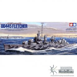 Tamiya 1:350 scale US Navy Destroyer Fletcher DD445 FLETCHER