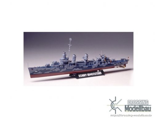 Tamiya 1:350 scale US Navy Destroyer Fletcher DD445 FLETCHER - Image 2