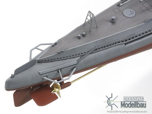 Tamiya 1:350 scale Japanese NAVY special submarine I-400 - Image 7