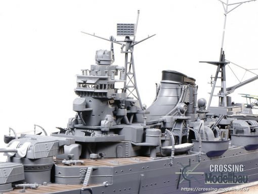 Tamiya 1:350 scale Japanese Aircraft Carrying CRUISER MOGAMI - Image 5