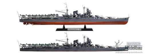 Tamiya 1:350 scale Japanese Aircraft Carrying CRUISER MOGAMI - Image 10