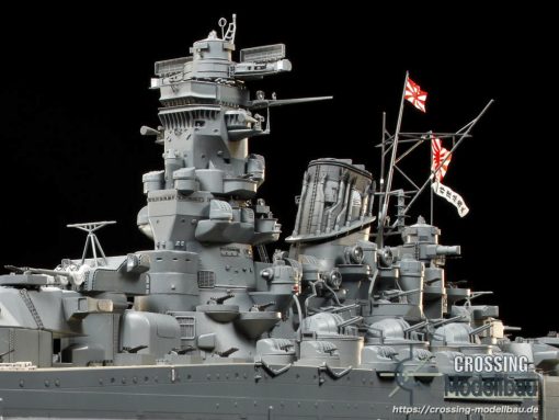Tamiya 1:350 scale Japanese battleship Yamato - Image 6