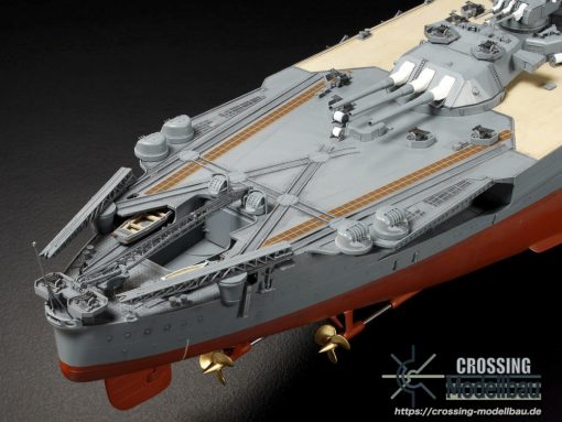Tamiya 1:350 scale Japanese battleship Yamato - Image 8