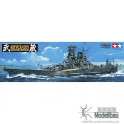 Tamiya 1:350 scale Japanese Navy Battleship Musashi