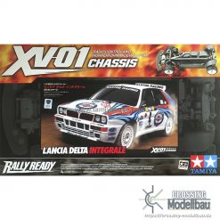 Tamiya 1:10 scale RC 4WD High Performance Racing Car Lancia Delta Integrale (XV-01 chassis)