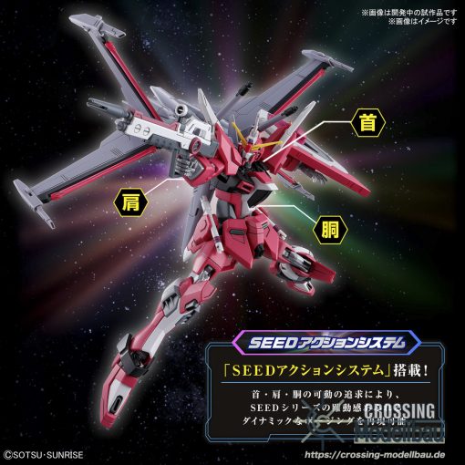 BANDAI HG 1/144 "Gundam Seed Freedom" Infinite Justice Gundam Type 2 - Image 3