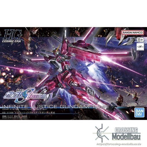 BANDAI HG 1/144 "Gundam Seed Freedom" Infinite Justice Gundam Type 2