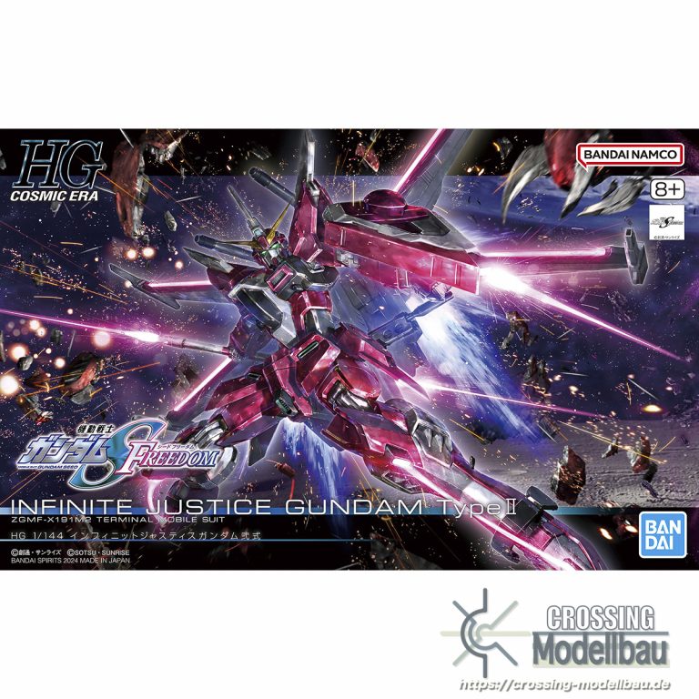 BANDAI HG 1/144 "Gundam Seed Freedom" Infinite Justice Gundam Type II