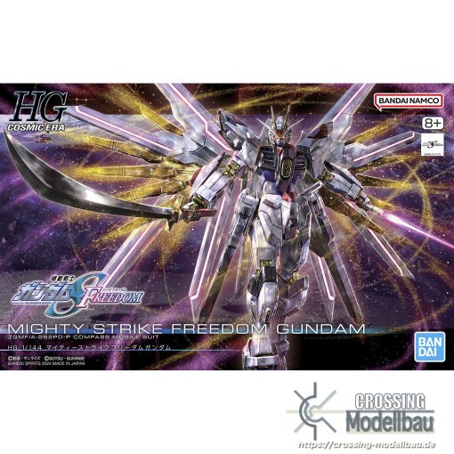 BANDAI HG 1/144 Gundam Seed Freedom MIGHTY Strike Freedom Gundam