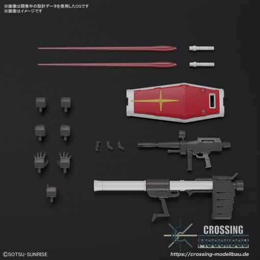 [Pre-Order]ETA:11/2024<br>BANDAI RG40 1/144 RX-78-2 Gundam Ver.2.0 - Image 4