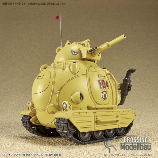 BANDAI "SAND LAND" 1/35 Sandland Royal Army Tank Corps No. 104 - Image 9
