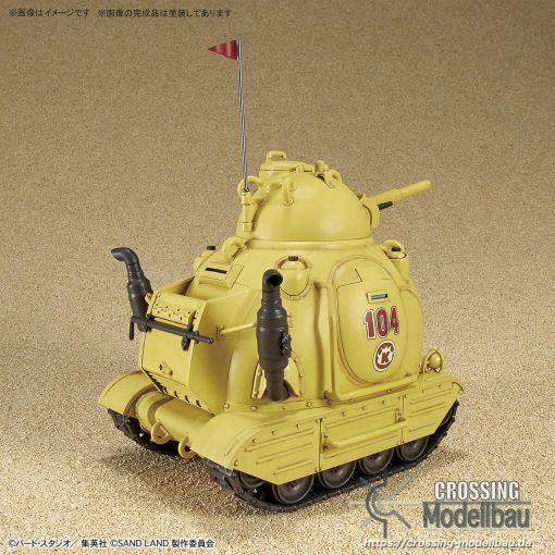 BANDAI "SAND LAND" 1/35 Sandland Royal Army Tank Corps No. 104 - Image 8