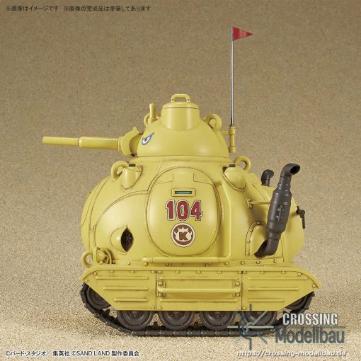 BANDAI "SAND LAND" 1/35 Sandland Royal Army Tank Corps No. 104 - Image 7