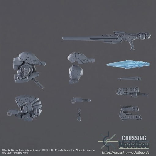 BANDAI 30 Minutes Missions Option parts set “ARMORED CORE Ⅵ FIRES OF RUBICON” WEAPON SET 01 - Image 2