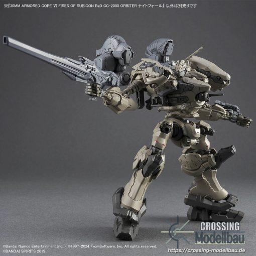 (II.)BANDAI 30 Minutes Missions “ARMORED CORE Ⅵ FIRES OF RUBICON” RaD CC-2000 ORBITER Nightfall - Image 8