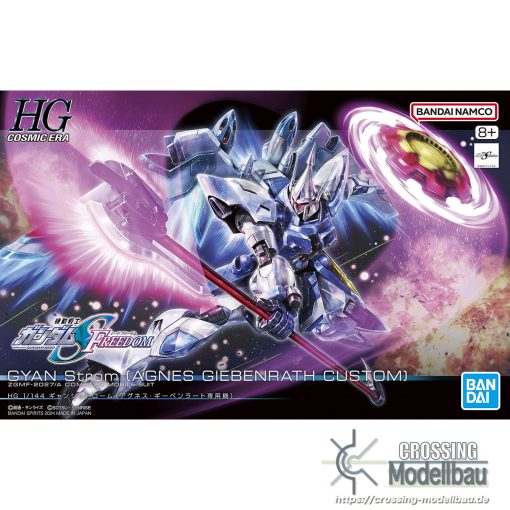 BANDAI HG 1/144 Gundam Seed Freedom GYAN Strom (Agnes Giebenrath custom)