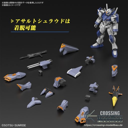 [Pre-Order]ETA:08/2024<br>BANDAI HG 1/144 Gundam Seed Freedom Duel Blitz Gundam - Image 8