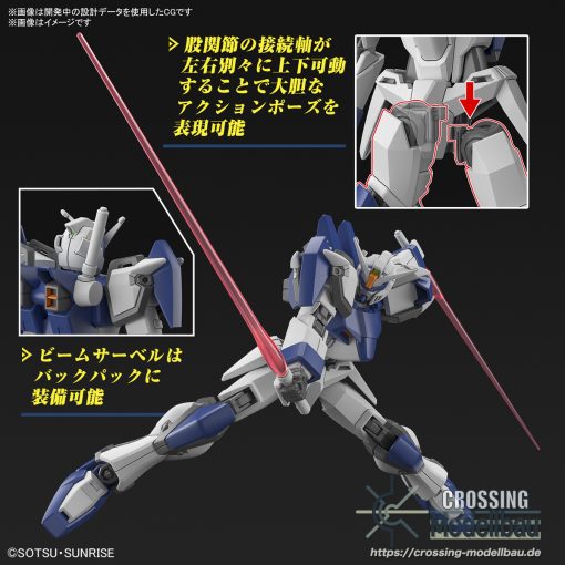 [Pre-Order]ETA:08/2024<br>BANDAI HG 1/144 Gundam Seed Freedom Duel Blitz Gundam - Image 3