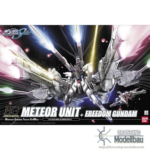 BANDAI HG 1/144 "Gundam Seed" Meteor Unit + Freedom Gundam