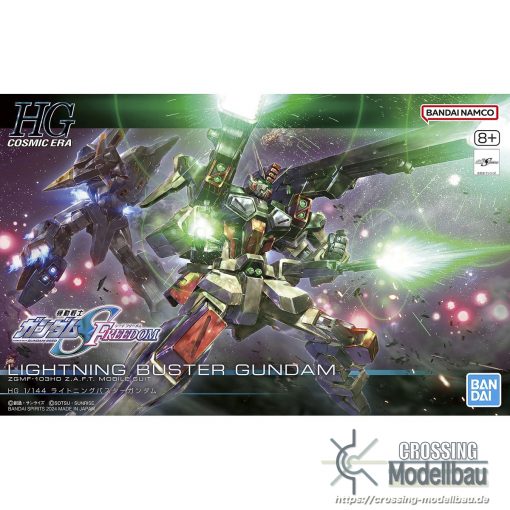 #Coming Soon#ETA:01/2025<br>BANDAI HG 1/144 Gundam Seed Freedom Lightning Buster Gundam