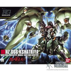 BANDAI HG 1/144 "Mobile Suit Gundam Unicorn" NEO Zeon Prototype Mobile Suit for Newtype NZ-666 Kshatriya