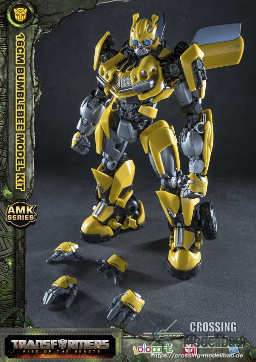 [Pre-Order]ETA:072024<br>Yolopar Transformers: Rise of the Beasts AMK Series Plastic Model Kit Bumblebee 16 cm - Image 10
