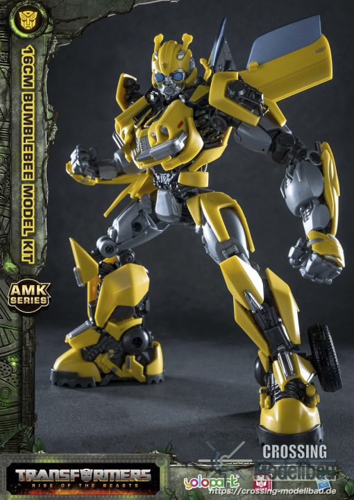[Pre-Order]ETA:072024<br>Yolopar Transformers: Rise of the Beasts AMK Series Plastic Model Kit Bumblebee 16 cm - Image 7