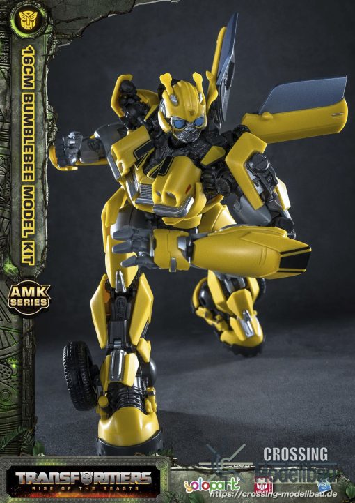 [Pre-Order]ETA:072024<br>Yolopar Transformers: Rise of the Beasts AMK Series Plastic Model Kit Bumblebee 16 cm - Image 5